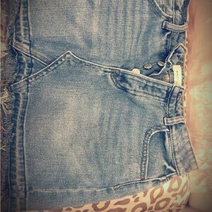 PacSun Light Blue Denim Overalls